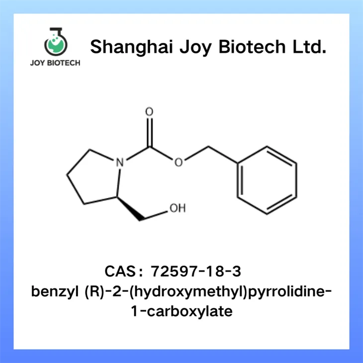 Benzyl (R)-2-(hydroxymethyl)pyrrolidin-1-carboxylat CAS-NR. 72597-18-3