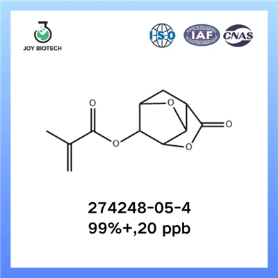 2-Propensäure, 2-Methyl-, Hexahydro-5-oxo-2,6-methanofuro[3,2-b]furan-3-ylester CAS-NR. 274248-05-4