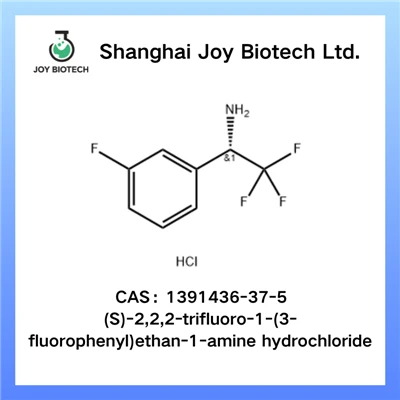 (S)-2,2,2-trifluor-1-(3-fluorphenyl)ethan-1-amin Hydrochlorid CAS-NR. 1391436-37-5