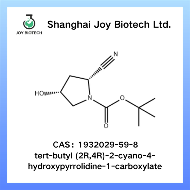Tert-butyl (2R,4R)-2-cyano-4-hydroxypyrrolidin-1-carboxylat CAS-NR. 1932029-59-8